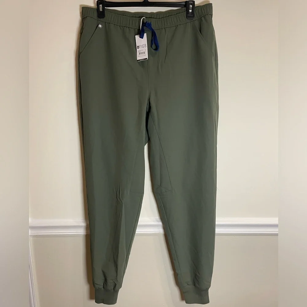 Figs Tansen Tall Jogger Scrub Pants In Moss 2XL NWT